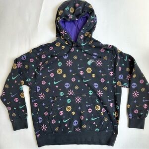 Nike Men’s Day of the Dead Hooded Sweatshirt L
